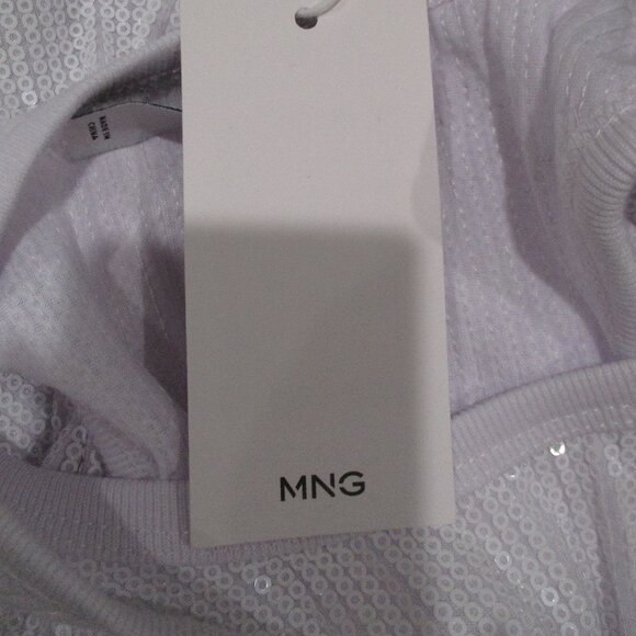 Mango Racerback Sequin Embellished Tank Top - Picture 7 of 7